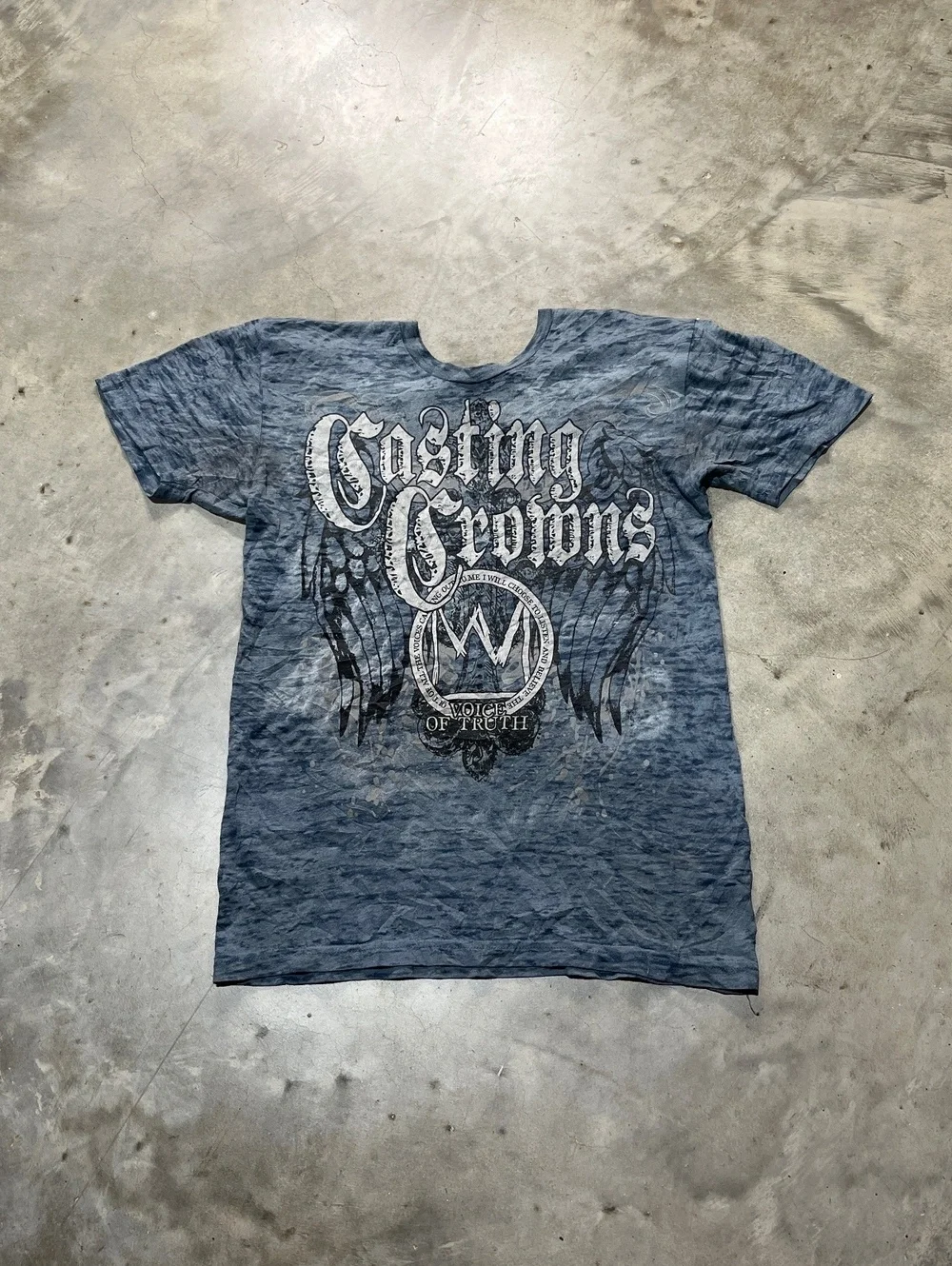 Casting Crowns Preowned Medium Tie Dye T-shirt